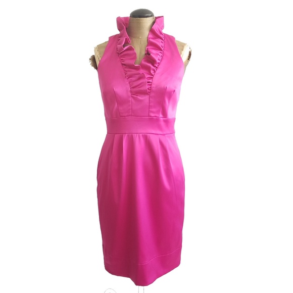 Taylor Dresses & Skirts - JUST TAYLOR ruffle business midi dress sz 2